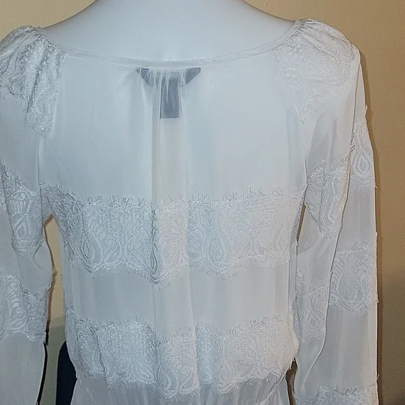 WHITE HOUSE BLACK MARKET BLOUSE - Picture 7 of 8